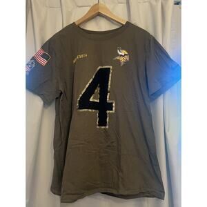 DALVIN COOK NIKE 2022 Salute To Service MINNESOTA VIKINGS T SHIRT MENS L.